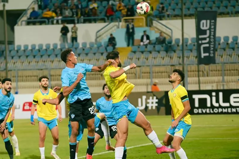 مباراة الإسماعيلي وغزل المحلة
